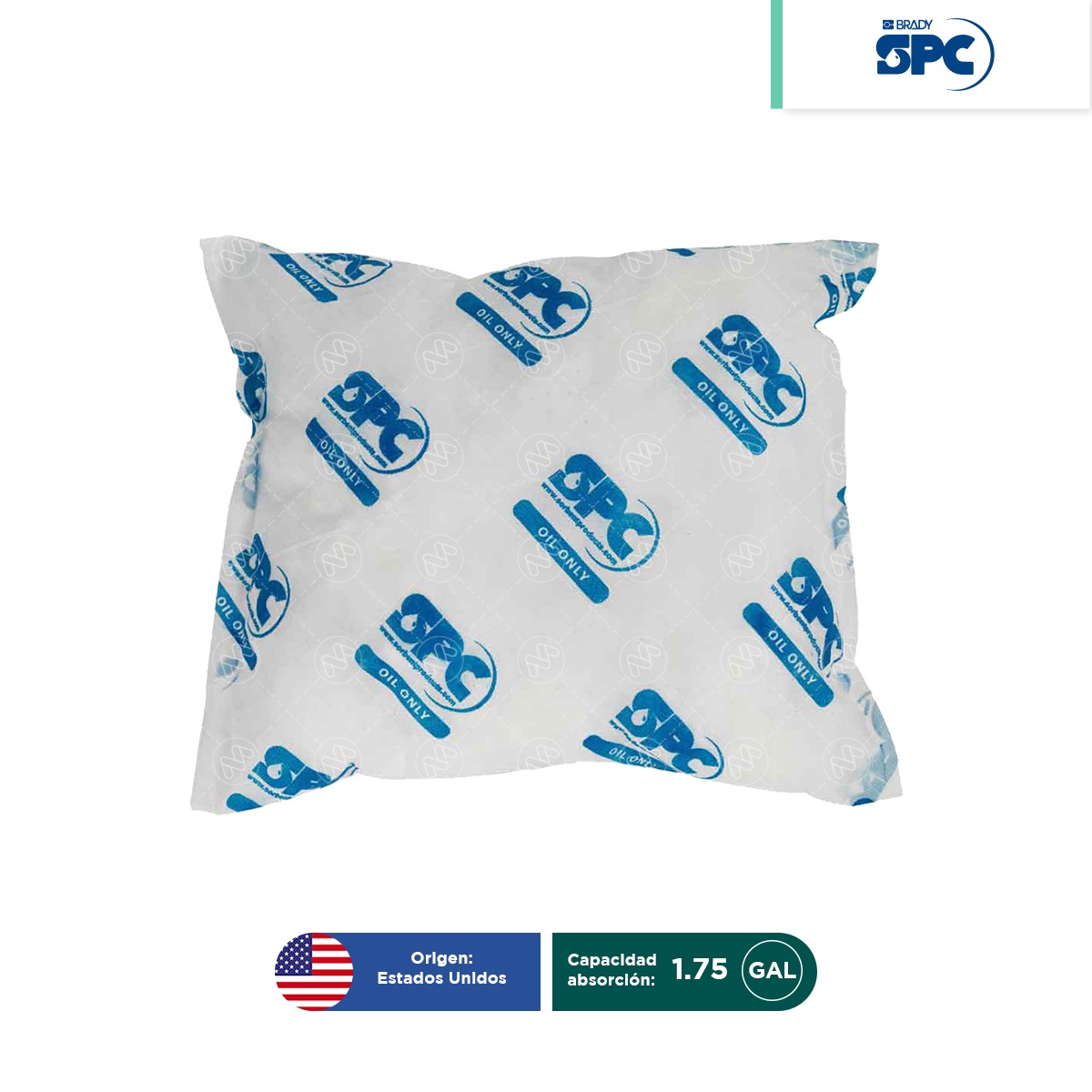 almohada absorbente aceite spc 002