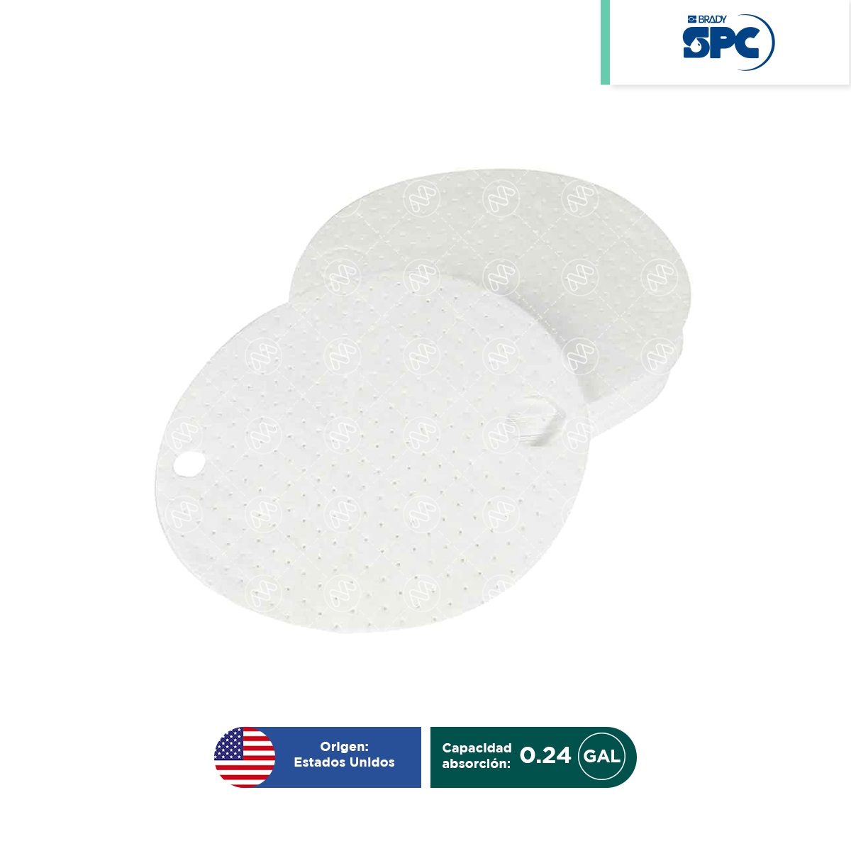 cubre tambos absorbetente aceite spc 002