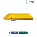 berma portatil para derrames 36x71 pulgadas pvc 40 gal zugy amarilla 001