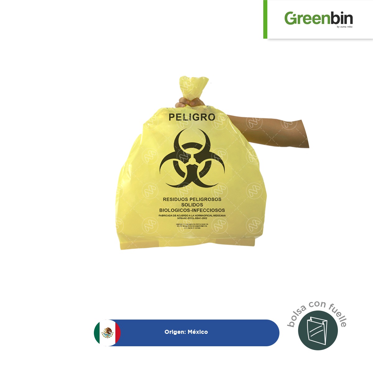 bolsa rpbi con fuelle greenbin amarilla 001