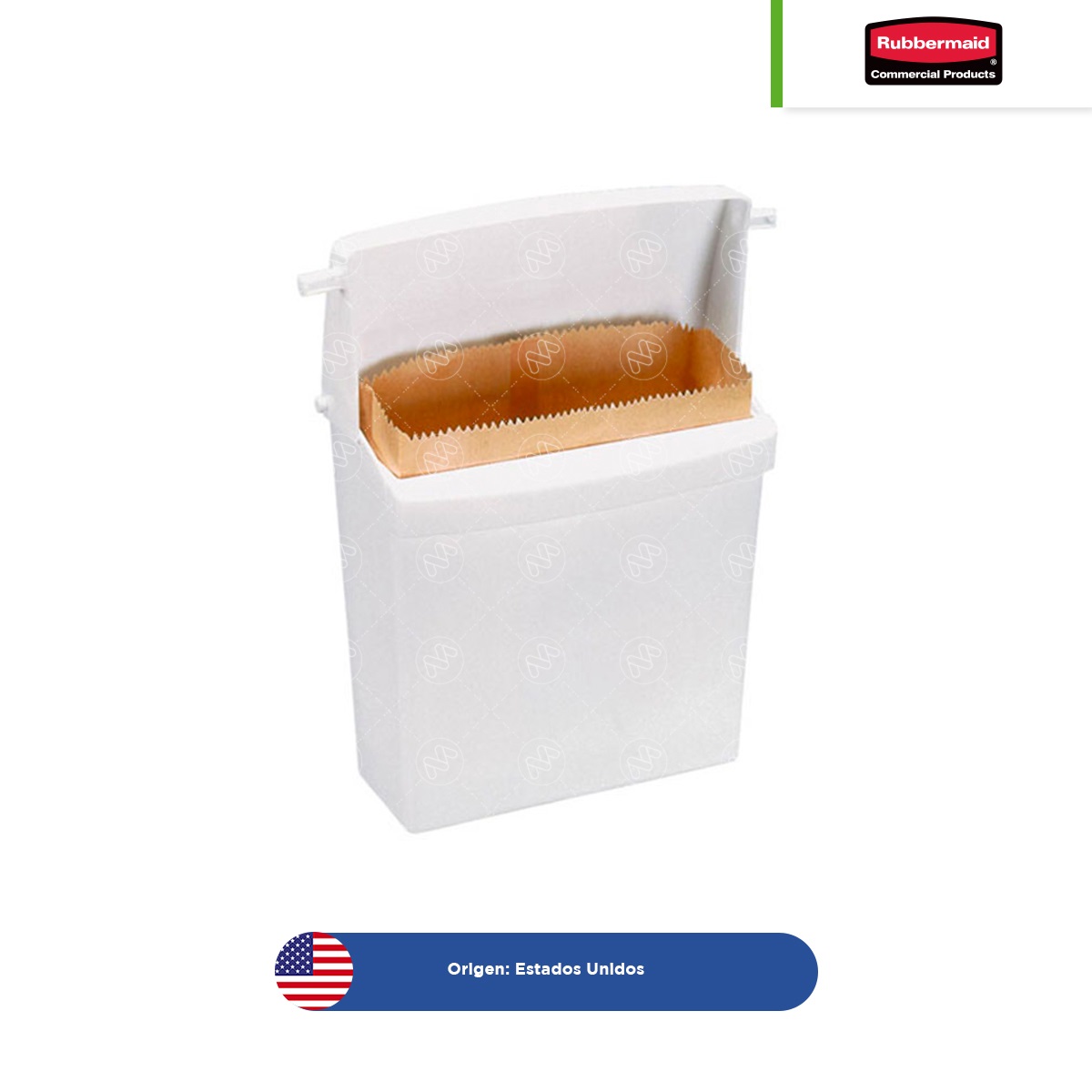 bolsas enceradas para receptaculo toallas sanitarias rubbermaid 002