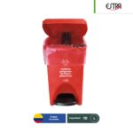 bote de basura con pedal y bolsas 10 l rpbi estra 02