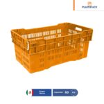 caja de plastico enfilable calada asa metal calada virgen naranja 001