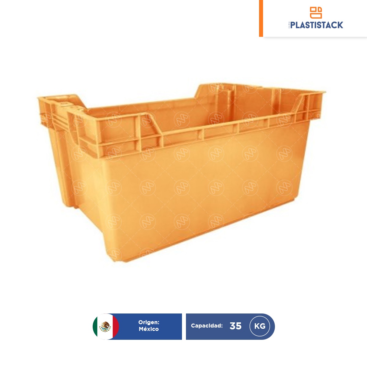 caja de plastico ontario cerrada virgen naranja 001