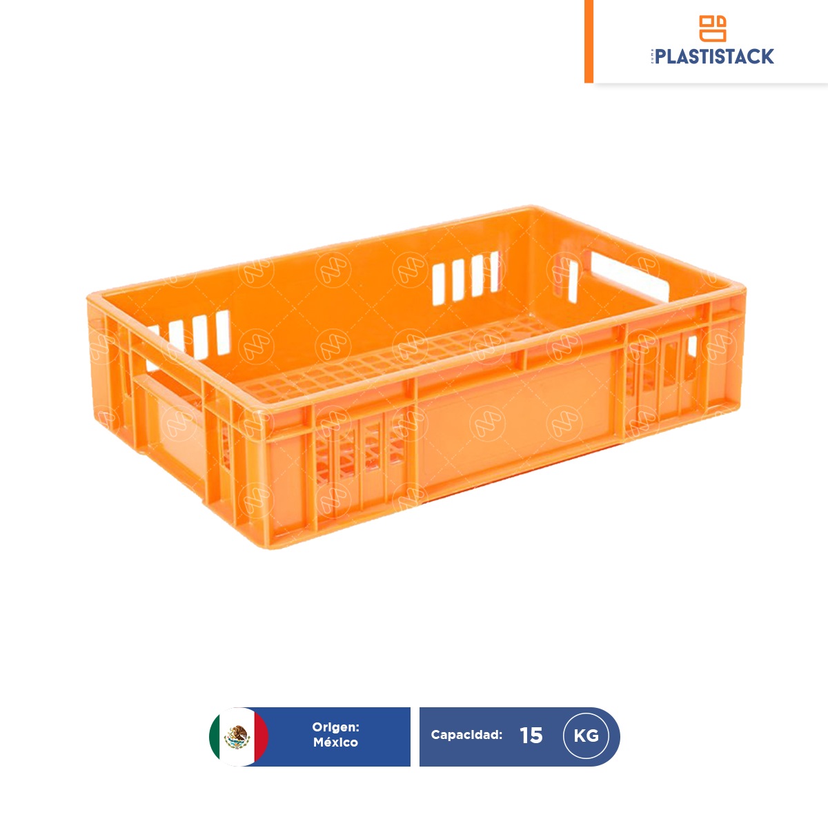 caja de plastico rectangular calado grande virgen naranja 001