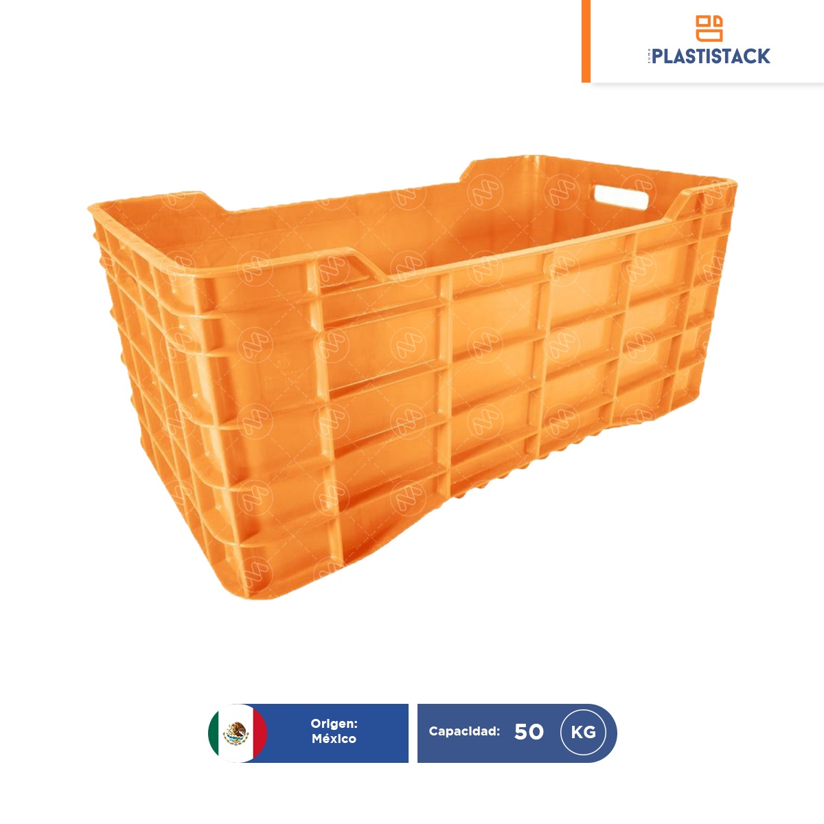 caja de plastico walter cerrada virgen naranja 001