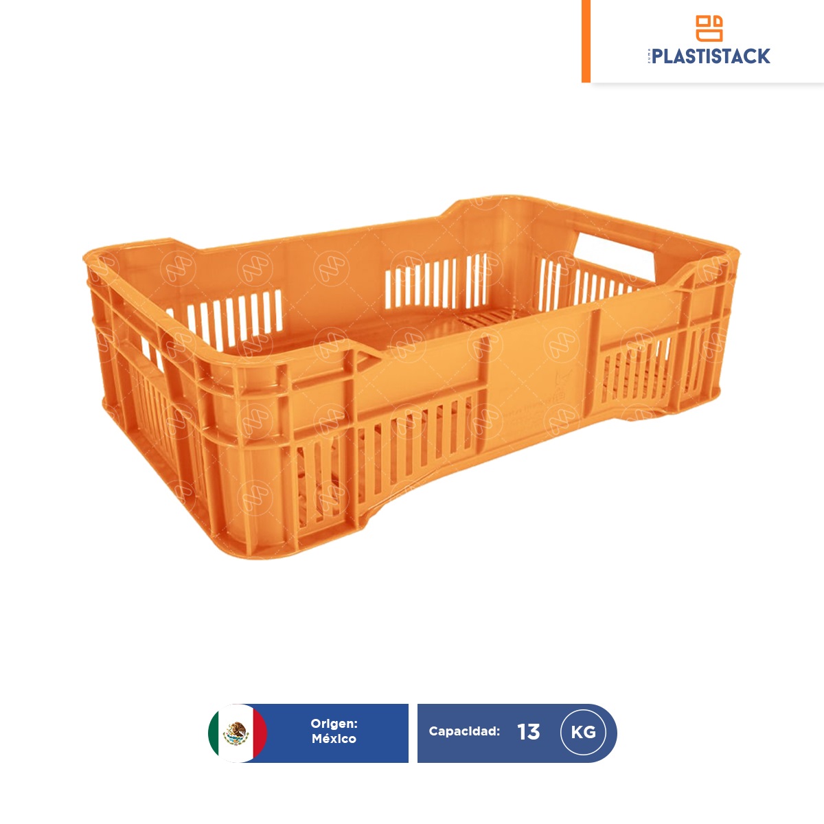 caja de plastico walterino mediana calada piso calado virgen naranja 001