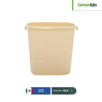 cesto papelero rectangular greenbin 13 5 l 001