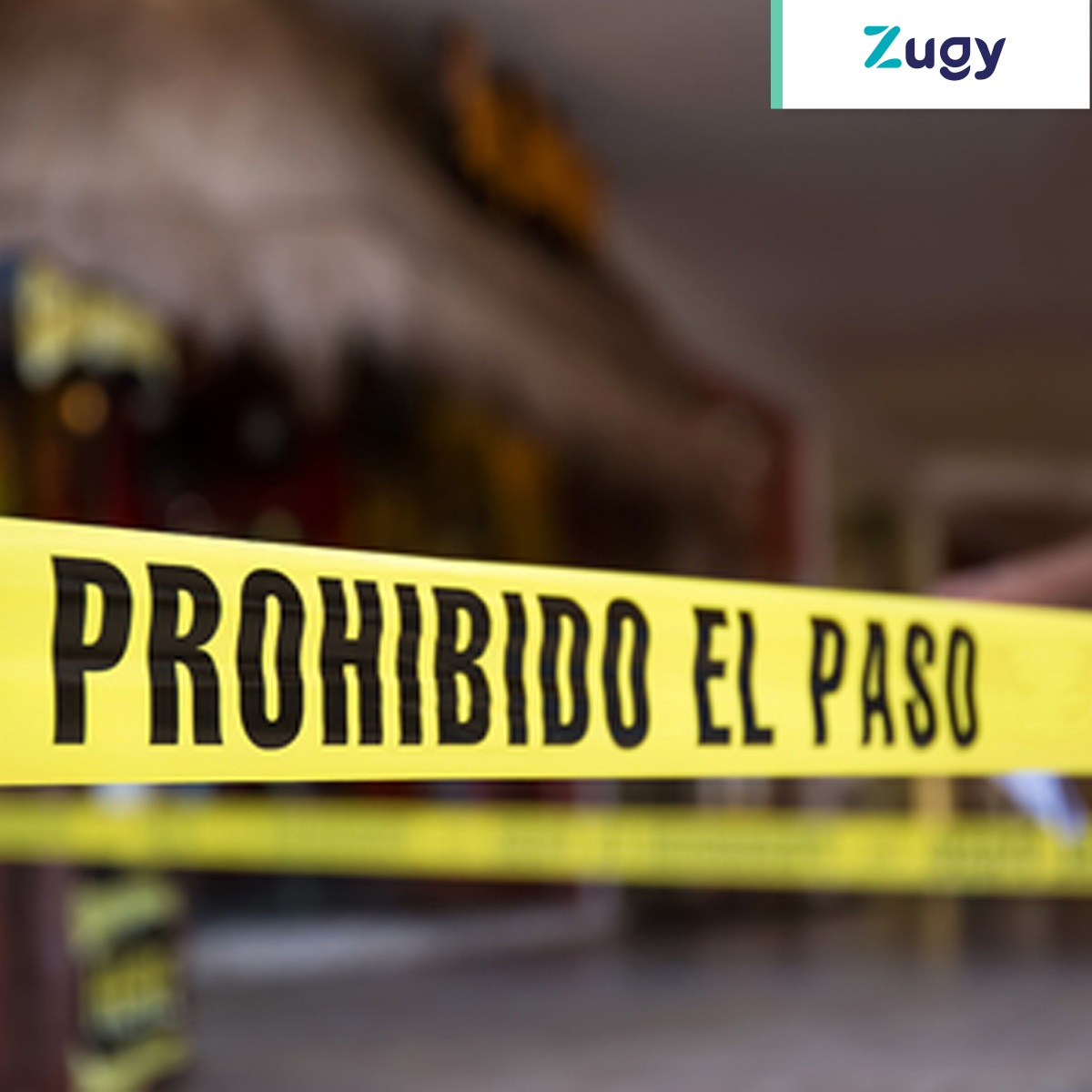 cinta banda seguridad o delimitacion prohibido el paso zugy 003