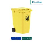 contenedor con 2 ruedas plastik gogic 360 l amarillo 001 1