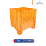 contenedor de plastico mexico calado virgen naranja 001