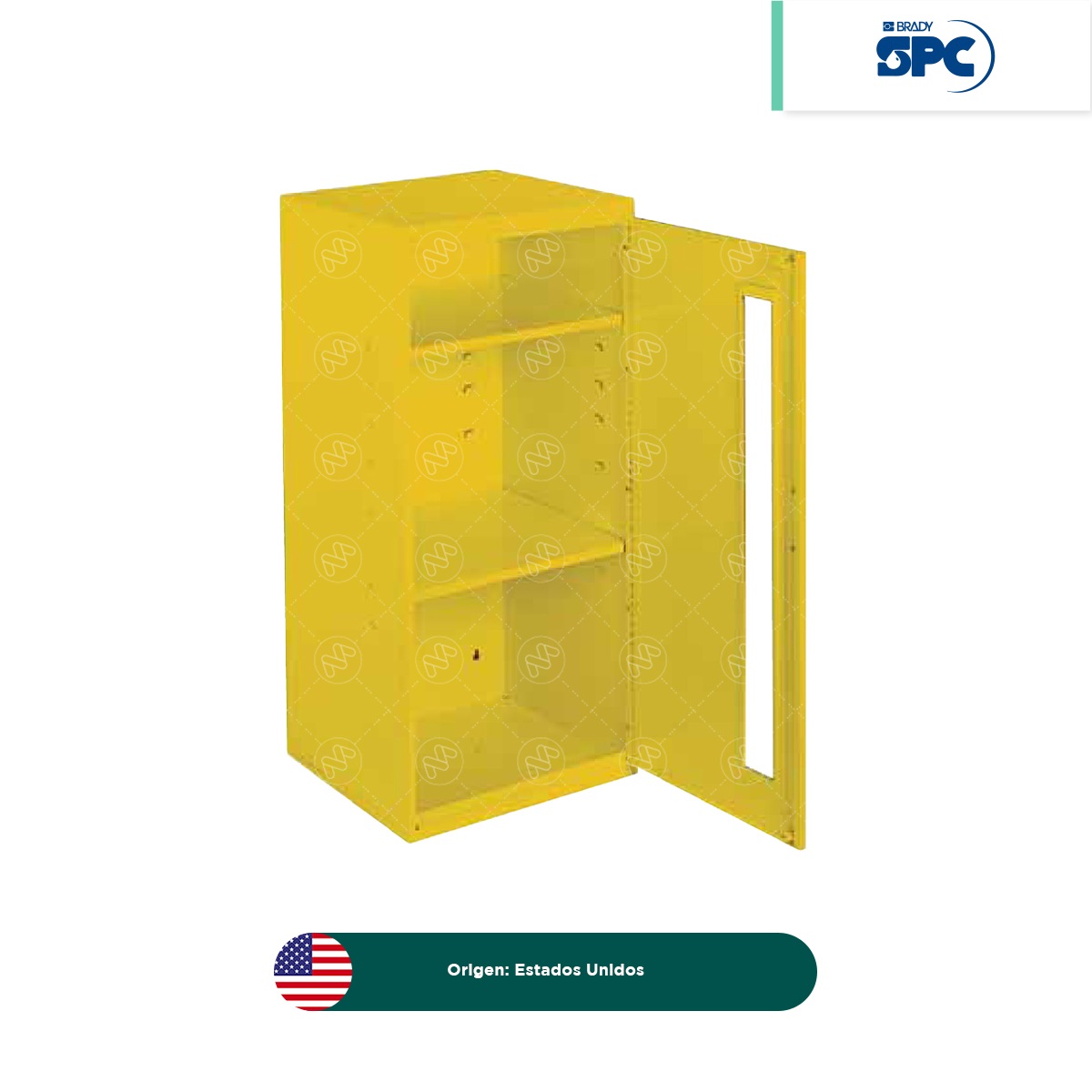 gabinete para control de derrames spc amarillo 002