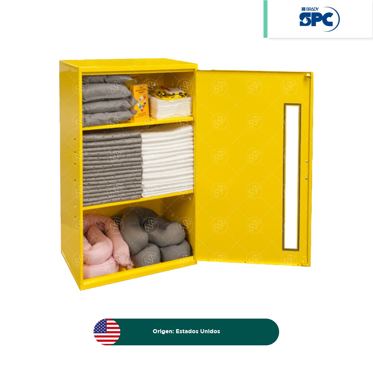 gabinete para control de derrames spc amarillo 003