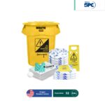 kit antiderrames aceite 32 gal spc brute tapa amarilla 001