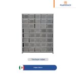 organizador pastillero con 40 gavetas plastistack 001