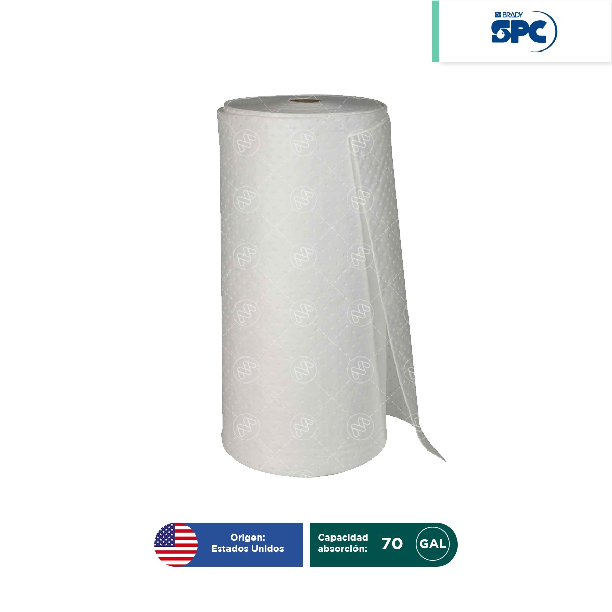 rollo absorbente aceite no perforado 38x144 spc 001