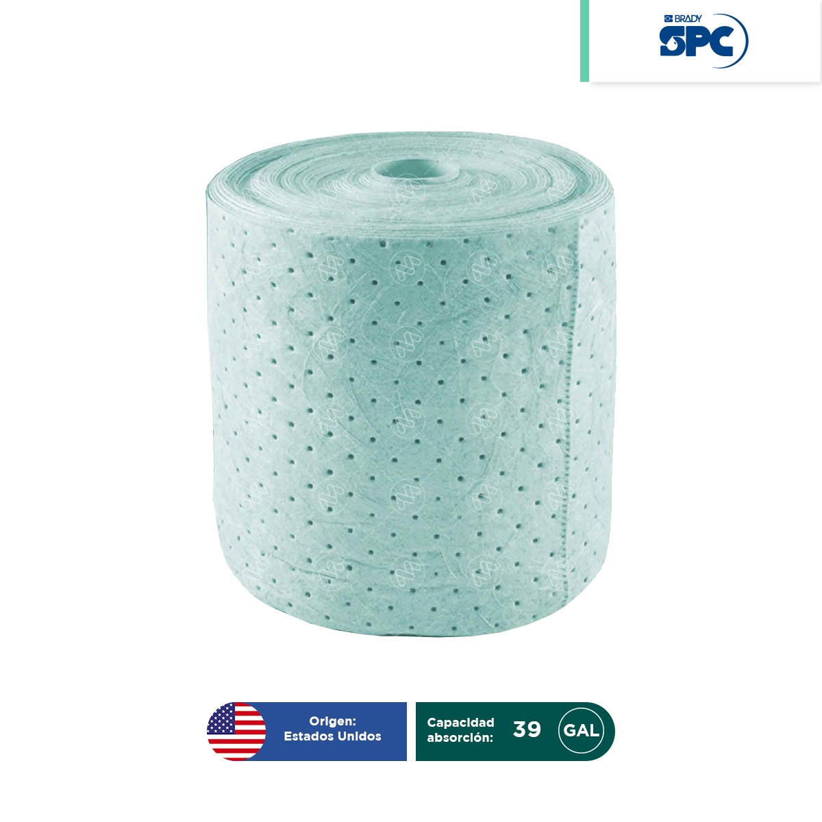 rollo absorbente hazmat quimica universal spc 001