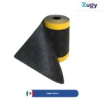 tapete antifatiga en rollo zugy 90 x 1800 cm negro amarillo 001